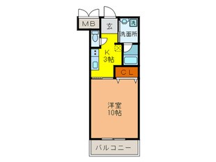 清荒神駅前ビルの物件間取画像